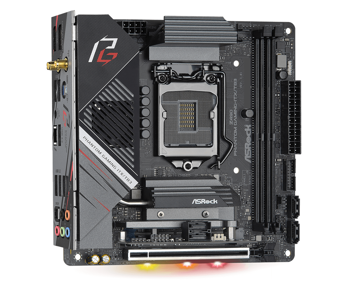 ASRock Z490 PHANTOM GAMING-ITX/TB3 動作確認済 Asrock Z490 Phantom Gaming-ITX/TB3 - Motherboard Specifications On